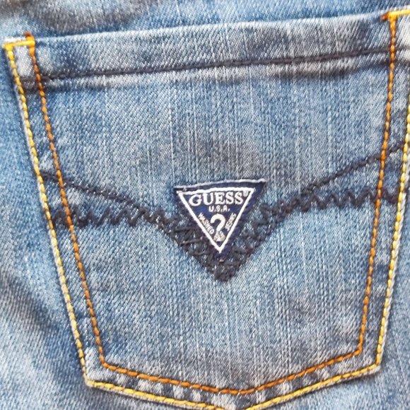 Guess jeans distressed blue girls' size 10 - Picture 8 of 8